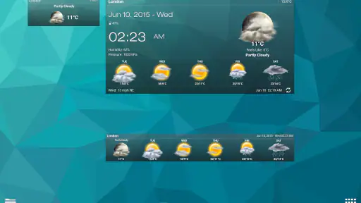 Météo & Horloge Widget screenshot 12