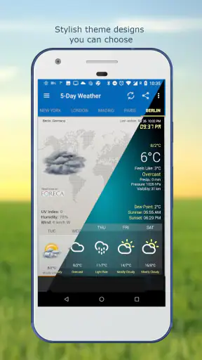 Météo & Horloge Widget screenshot 4