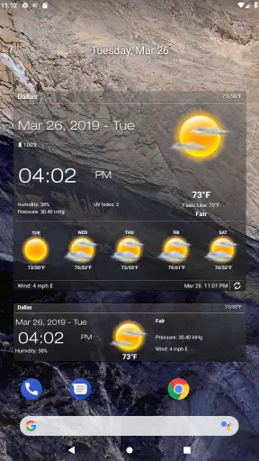 Météo & Horloge Widget screenshot 8