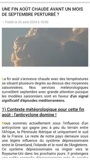Météo Languedoc screenshot 6