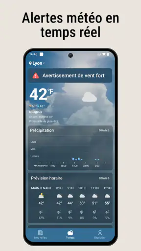 Météo locale et nouvelles screenshot 4