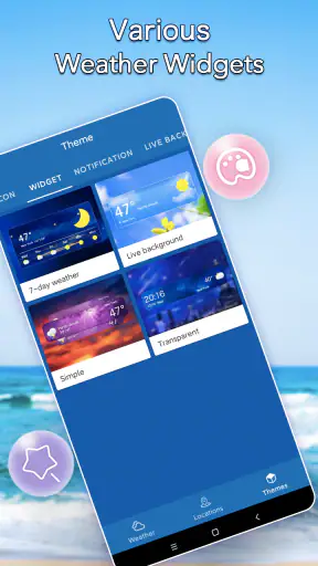 Météo locale:Widget d'alerte screenshot 7