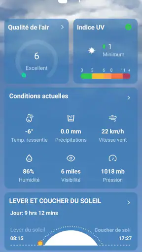Météo - Météo en direct screenshot 3