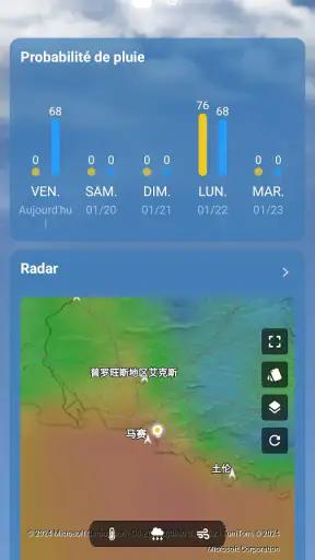 Météo - Météo en direct screenshot 4