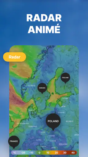 Météo précise. Radar d'orage screenshot 3