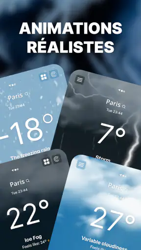 Météo précise. Radar d'orage screenshot 4