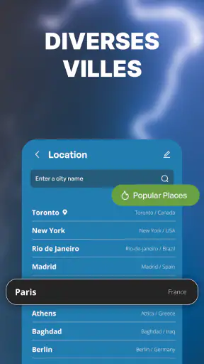 Météo précise. Radar d'orage screenshot 7