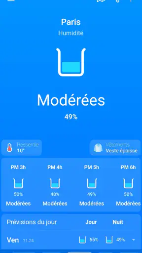 Météo, Prévisions: Weather Sky screenshot 6