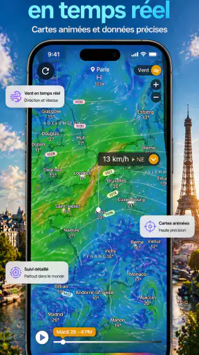 Météo Radar Pluie: Prévisions screenshot 3