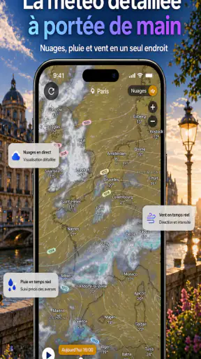 Météo Radar Pluie: Prévisions screenshot 6