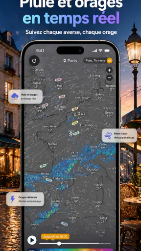 Météo Radar Pluie: Prévisions screenshot 8