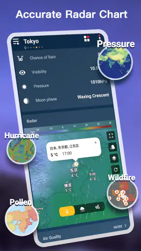 Météo - temps la plus précise screenshot 9