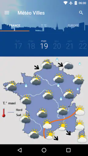 Météo Villes screenshot 5