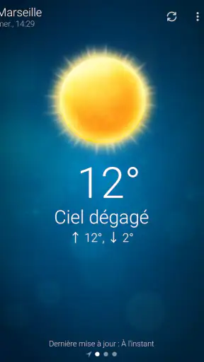 Météo - Weather screenshot 1