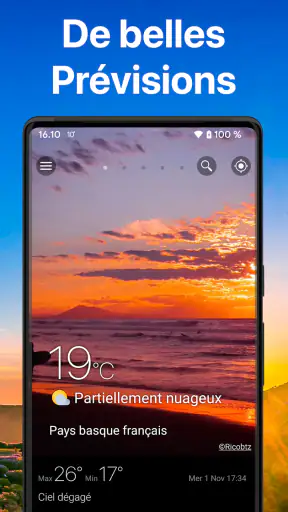 Météo & Widget - Weawow screenshot 2