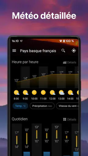Météo & Widget - Weawow screenshot 4
