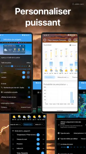 Météo & Widget - Weawow screenshot 8