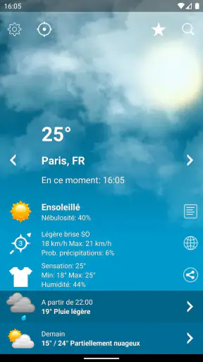 Météo XL PRO France screenshot 1