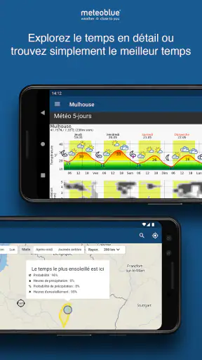 Météo France & Radar meteoblue screenshot 4