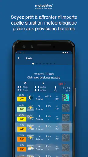 Météo France & Radar meteoblue screenshot 6