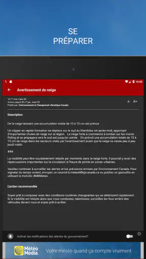 MétéoMédia screenshot 11