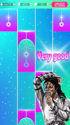 Michael Jackson - Piano Game screenshot 3