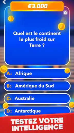 Millionnaire - Jeu de quiz screenshot 2