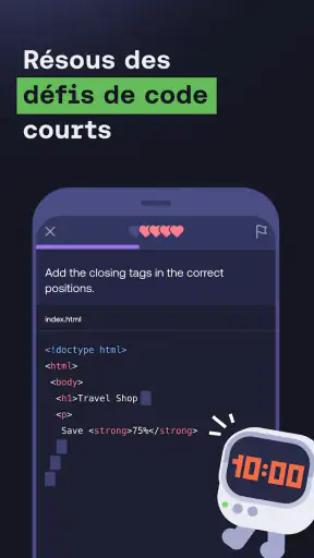Mimo: Apprends le code/codage screenshot 3