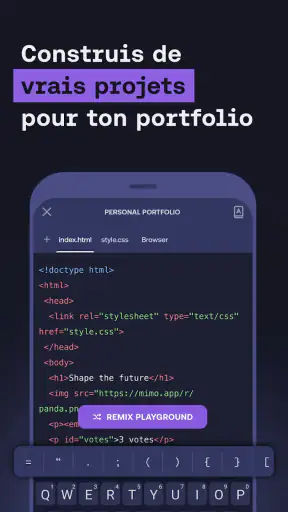 Mimo: Apprends le code/codage screenshot 4