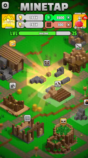 Minetap – Merge rpg clicker screenshot 12