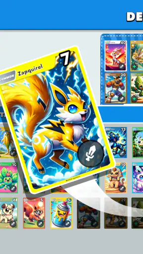 Mini Monsters: Jeux de Cartes screenshot 1
