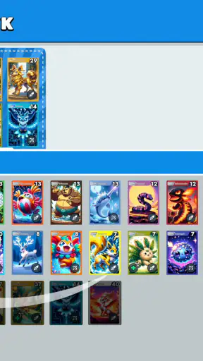 Mini Monsters: Jeux de Cartes screenshot 12