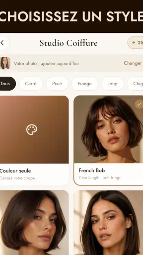 Mira : Essayer Coiffure IA screenshot 7