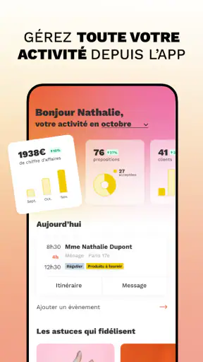 Mission à domicile Wecasa Pro screenshot 2