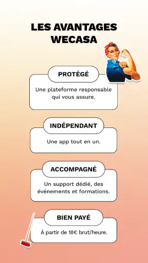 Mission à domicile Wecasa Pro screenshot 8