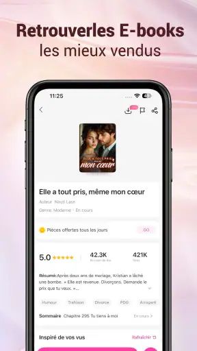 Mobilis: Livres et web-romans screenshot 7