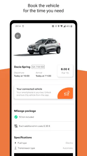 Mobilize Share – Location auto screenshot 3