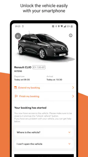 Mobilize Share – Location auto screenshot 4