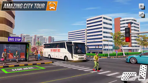Modern Bus: Jeu De Parking screenshot 11