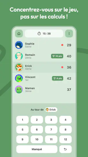 Mölkky Champion: Score & Stats screenshot 3