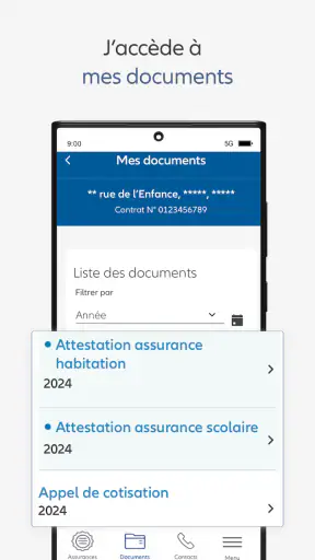 Mon Allianz mobile screenshot 7