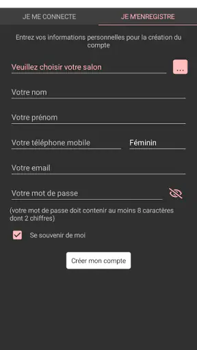 mon coiffeur screenshot 3