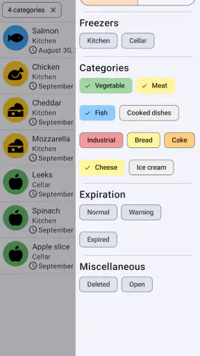 Mon Congélateur screenshot 2