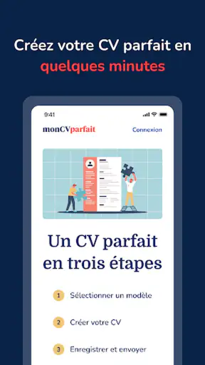 Mon CV Parfait : CV designer screenshot 1