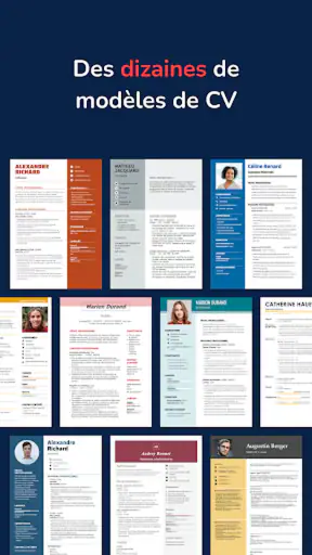 Mon CV Parfait : CV designer screenshot 2