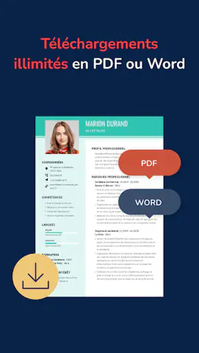 Mon CV Parfait : CV designer screenshot 6