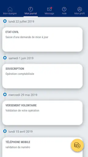 Mon Epargne screenshot 4