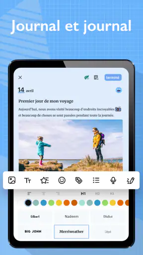 Mon Journal Intime avec Photos screenshot 9