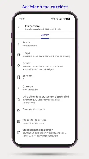 Mon portail RH screenshot 2