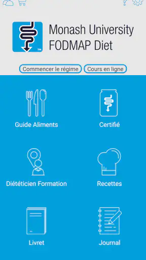 Monash University FODMAP diet screenshot 1